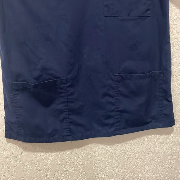 Just Love Scrub Top size small navy blue - Picture 2 of 5